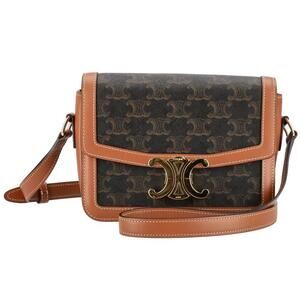 Celine Teen Triomphe Canvas Shoulder Bag